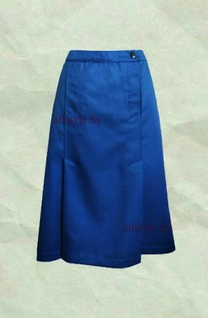 Юбка женская тёмно-синяя